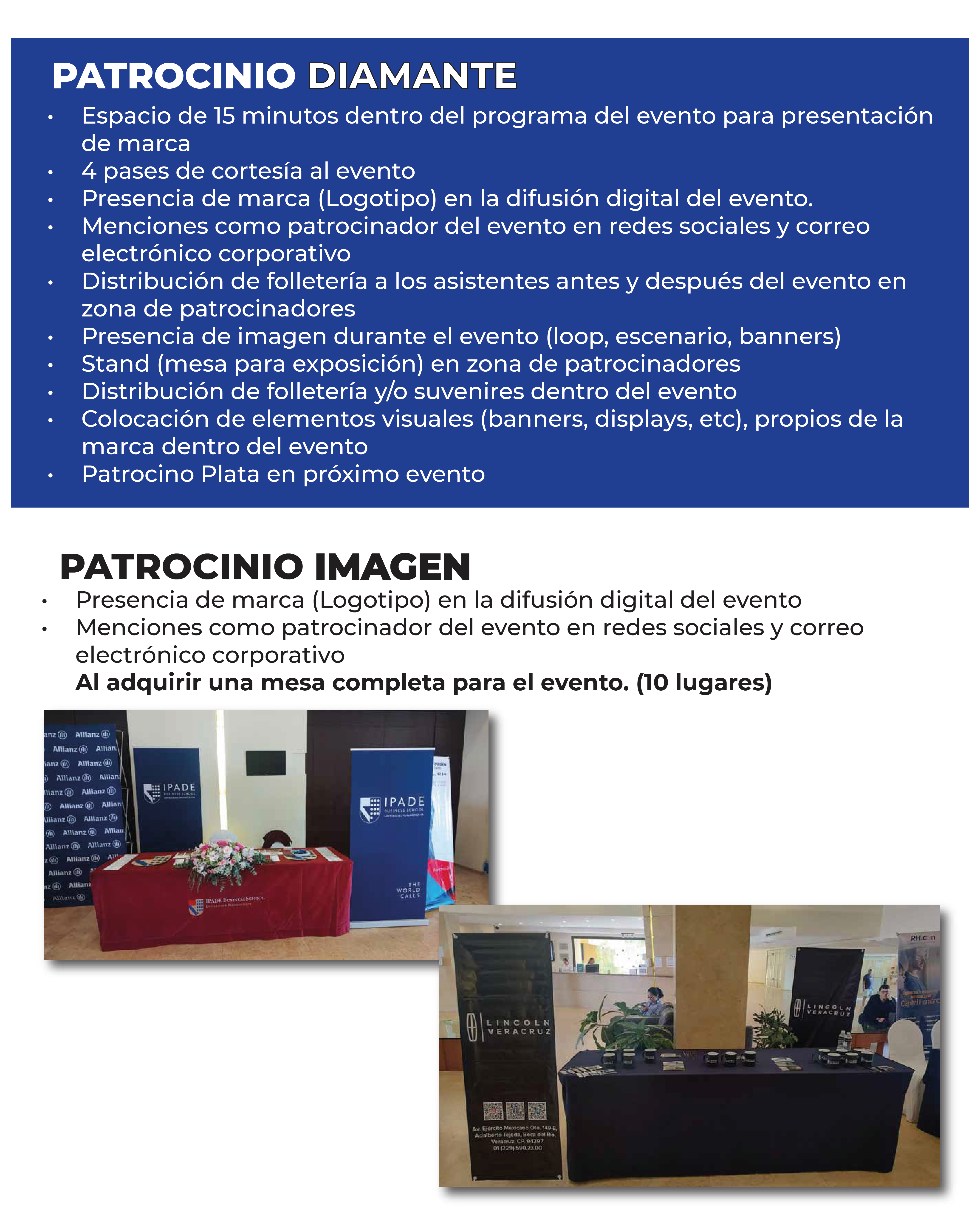 Patrocinio Diamante COPARMEX